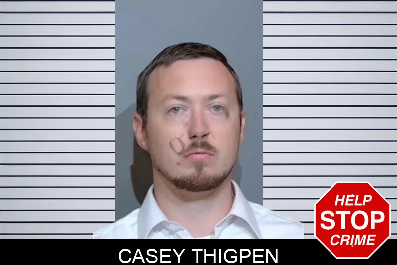 Casey Thigpen mugshot – Glynn County , Georgia Casey Thigpen mugshot