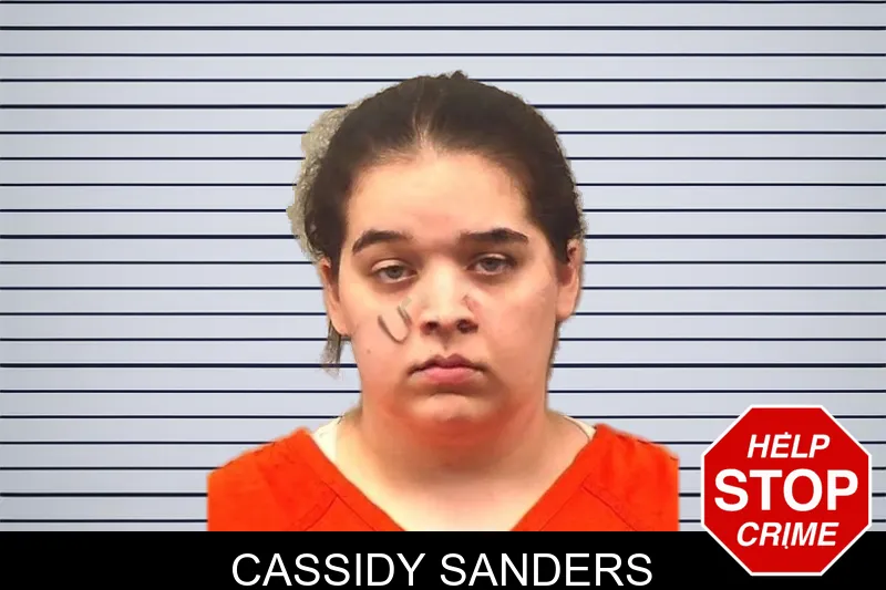 Cassidy Sanders mugshot