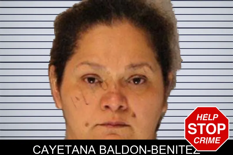 Cayetana Baldon-Benitez mugshot