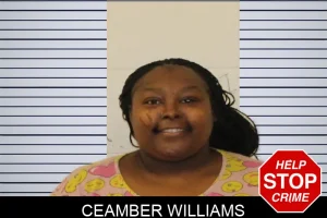 Ceamber Williams mugshot