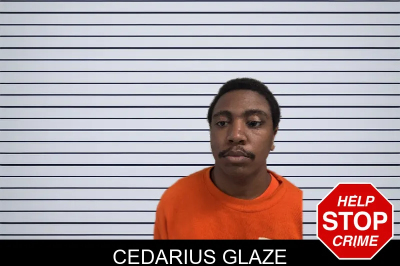 Cedarius Glaze mugshot