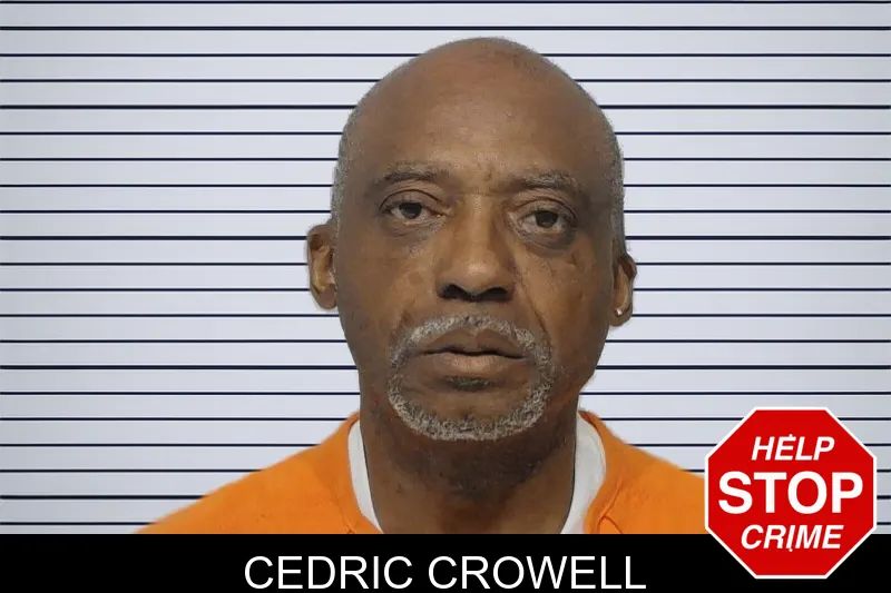 Cedric Crowell mugshot