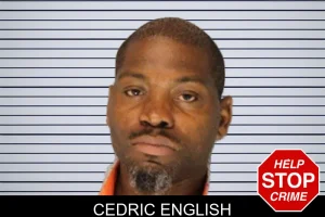 Cedric English mugshot