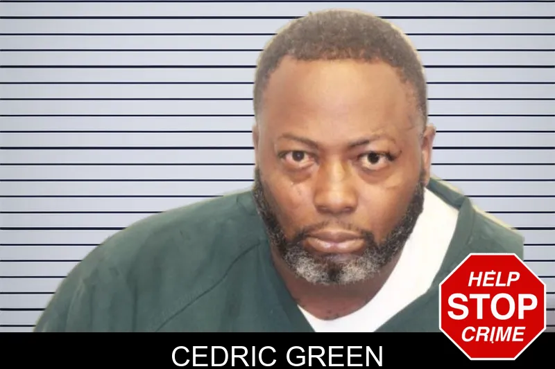 Cedric Green mugshot