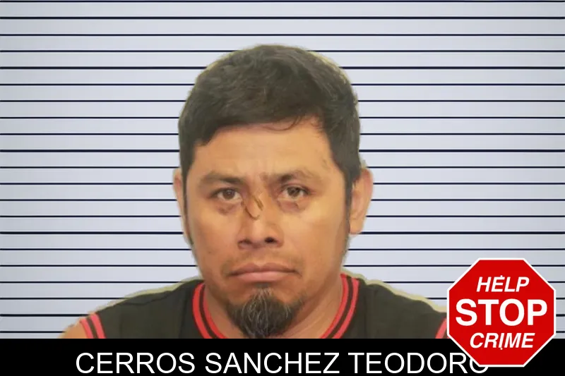 Cerros Sanchez Teodoro mugshot