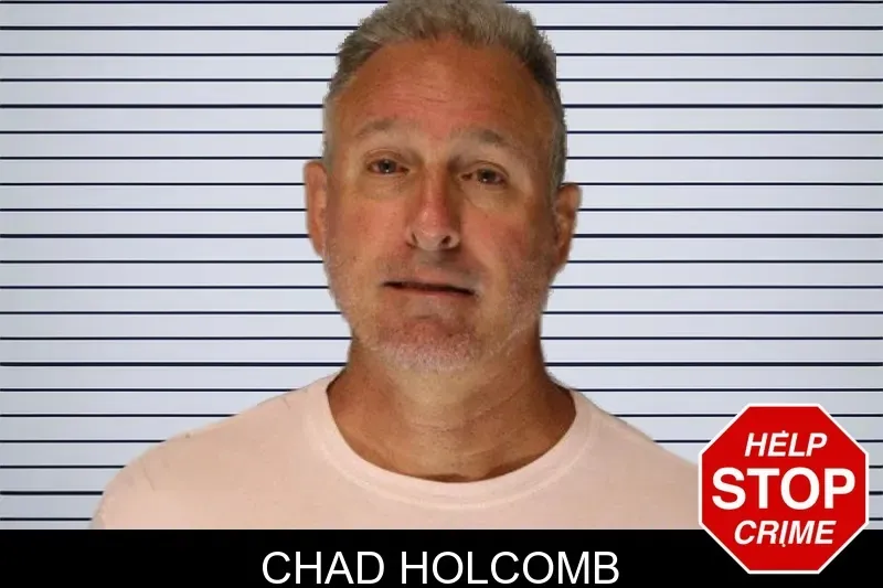 Chad Holcomb mugshot