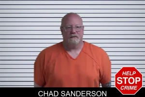 Chad Sanderson mugshot