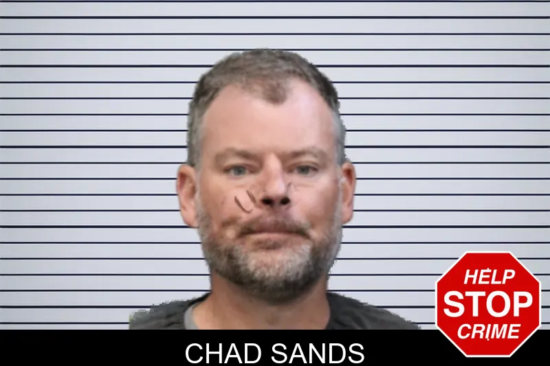 Chad Sands mugshot