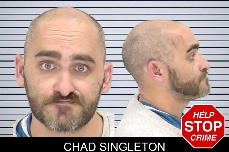 Chad Singleton mugshot