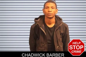 Chadwick Barber mugshot
