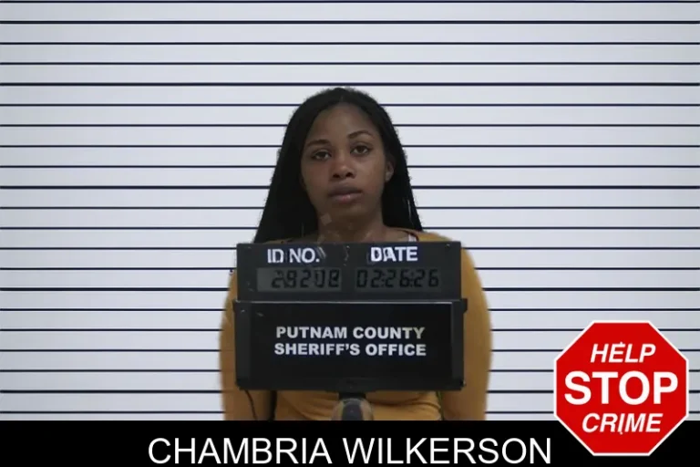 Chambria Wilkerson mugshot – Putnam County , Georgia Chambria Wilkerson