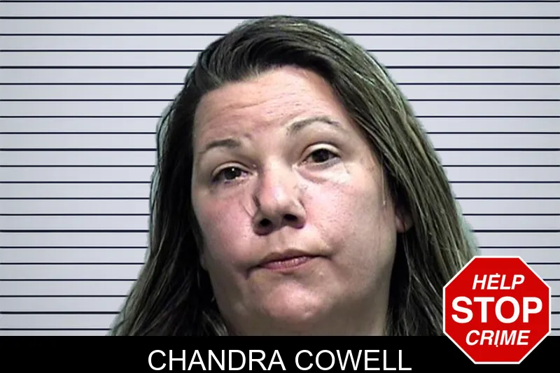 Chandra Cowell mugshot