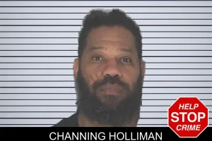 Channing Holliman mugshot
