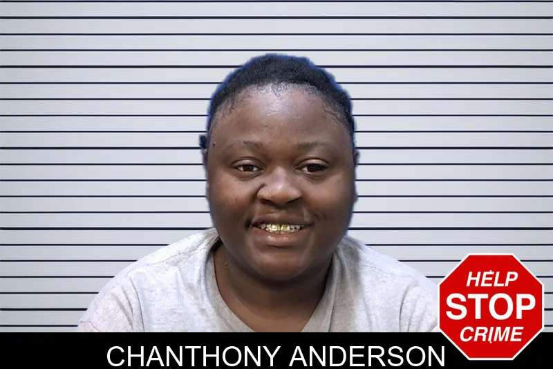 Chanthony Anderson mugshot