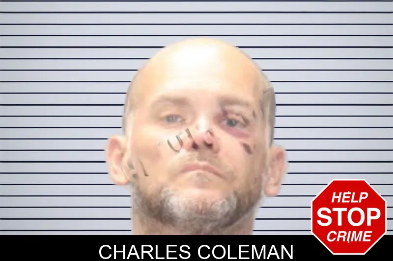 Charles Coleman mugshot