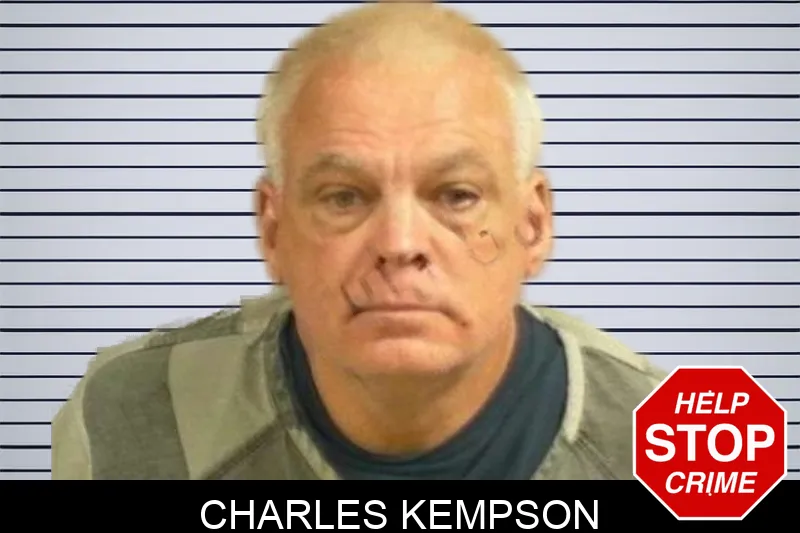Charles Kempson mugshot