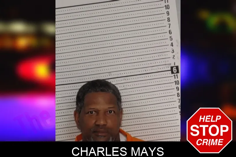 Charles Mays mugshot