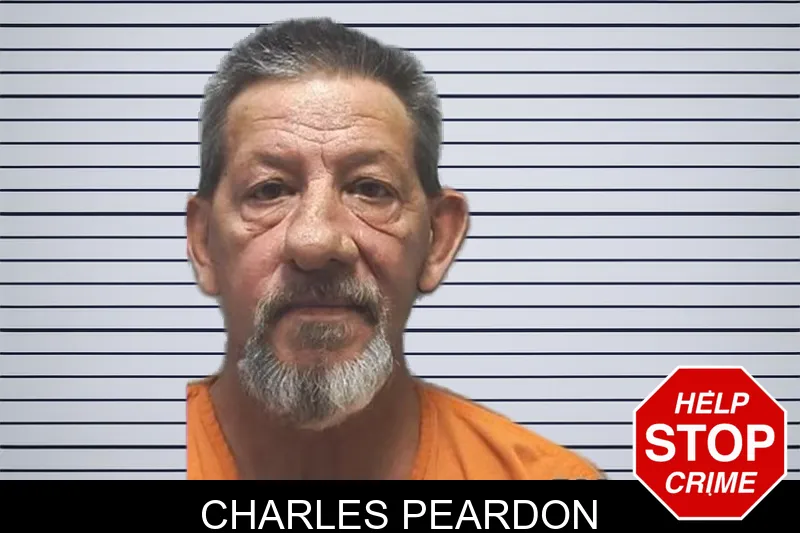 Charles Peardon mugshot