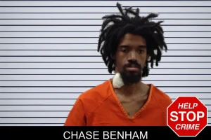 Chase Benham mugshot