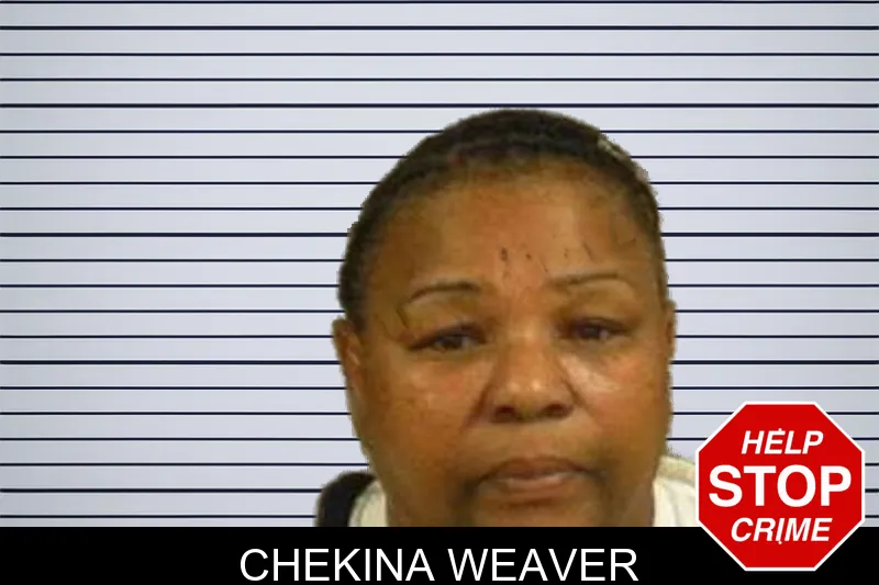 Chekina Weaver mugshot