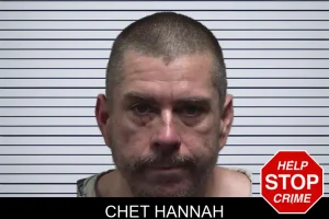 Chet Hannah mugshot