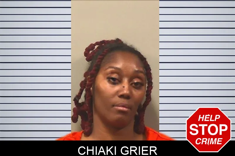 Chiaki Grier mugshot