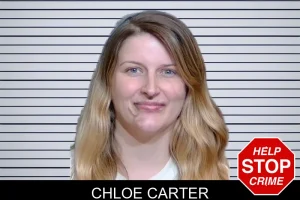 Chloe Carter mugshot
