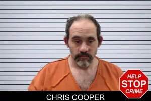 Chris Cooper mugshot