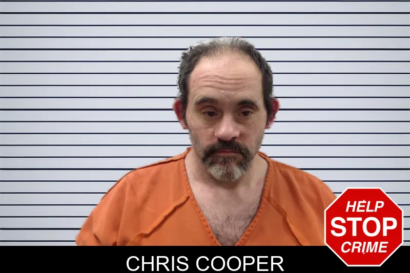 Chris Cooper mugshot