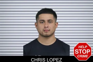 Chris Lopez mugshot