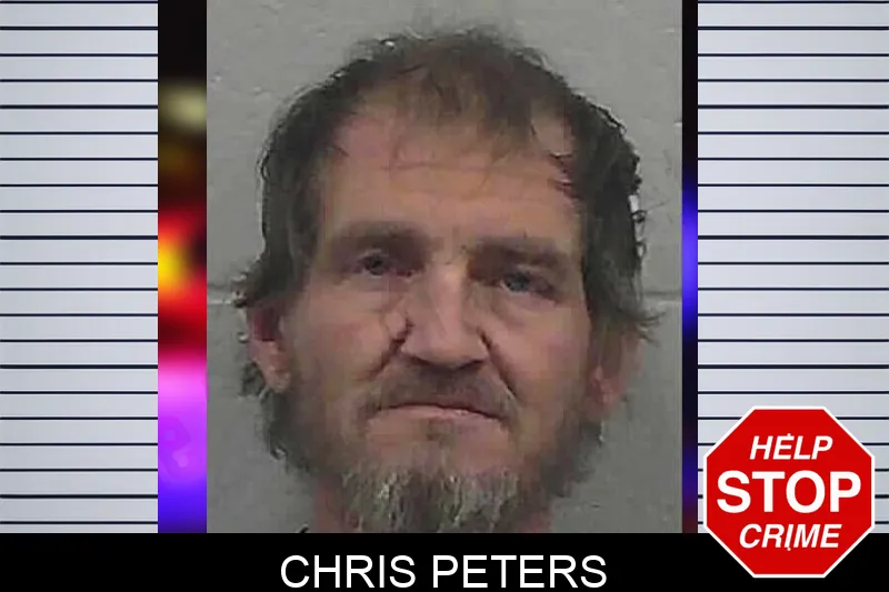 Chris Peters mugshot
