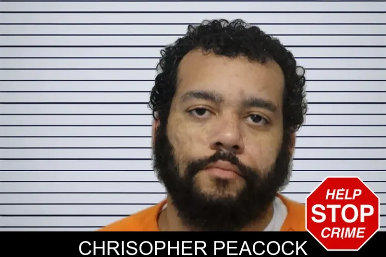 Chrisopher Peacock mugshot – Bibb County , Georgia Chrisopher Peacock
