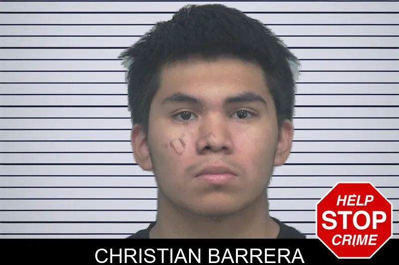 Christian Barrera mugshot