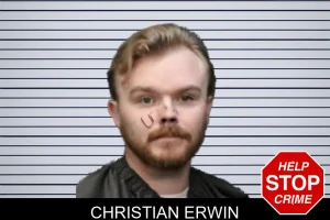 Christian Erwin mugshot