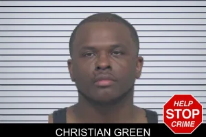 Christian Green mugshot