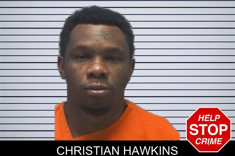 Christian Hawkins mugshot
