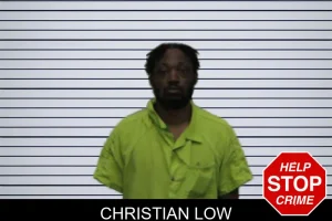 Christian Low mugshot