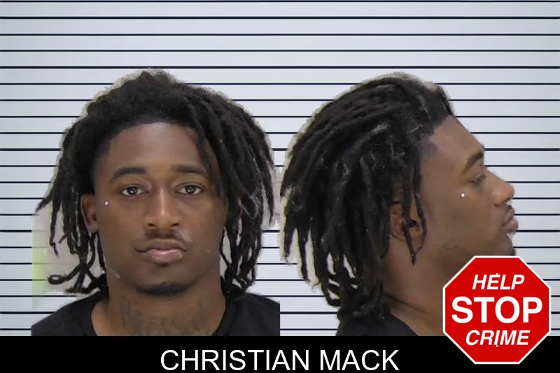 Christian Mack mugshot