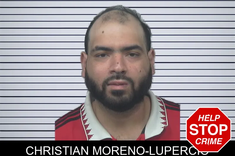 Christian Moreno-Lupercio mugshot