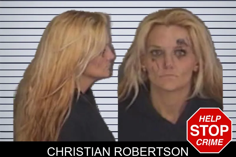 Christian Robertson mugshot