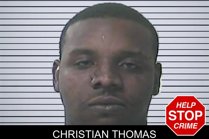 Christian Thomas mugshot