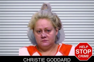 Christie Goddard mugshot