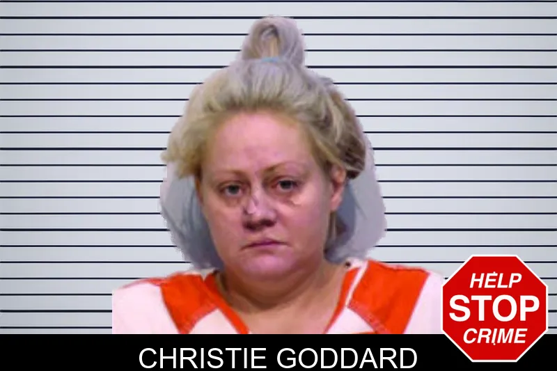 Christie Goddard mugshot