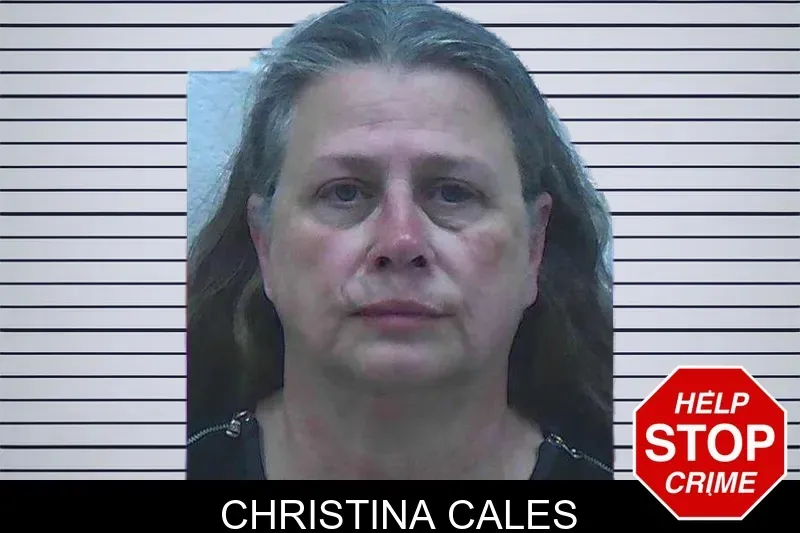 Christina Cales mugshot