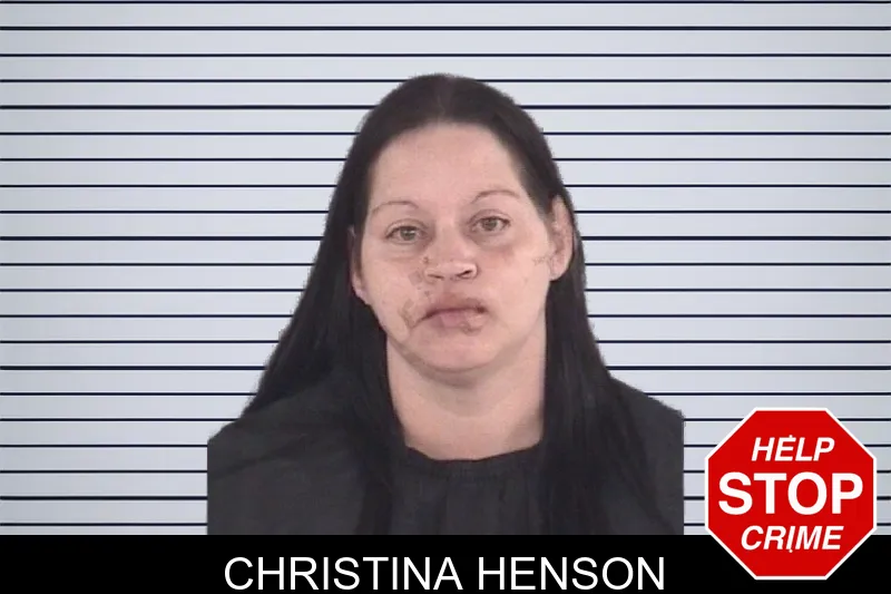 Christina Henson mugshot