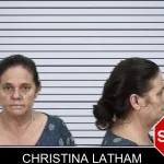 Christina Latham mugshot