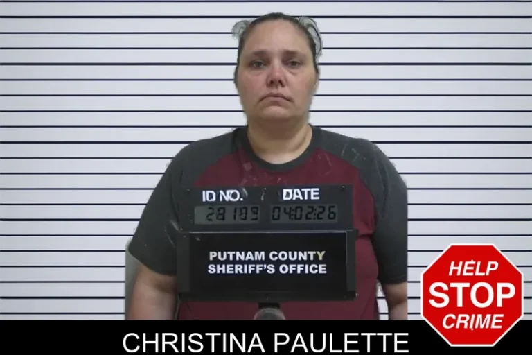 Christina Paulette mugshot – Putnam County , Georgia Christina Paulette