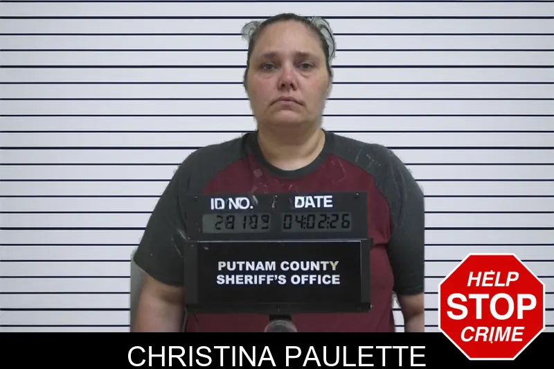 Christina Paulette mugshot – Putnam County , Georgia Christina Paulette mugshot