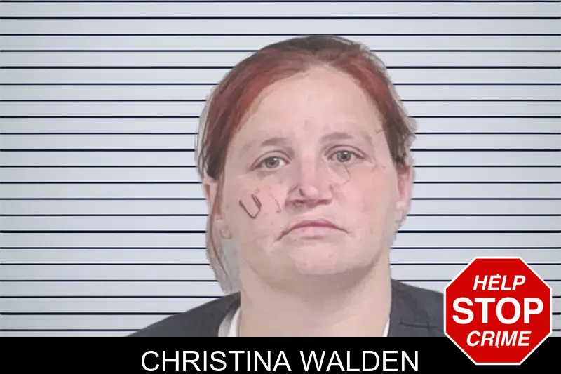 Christina Walden mugshot