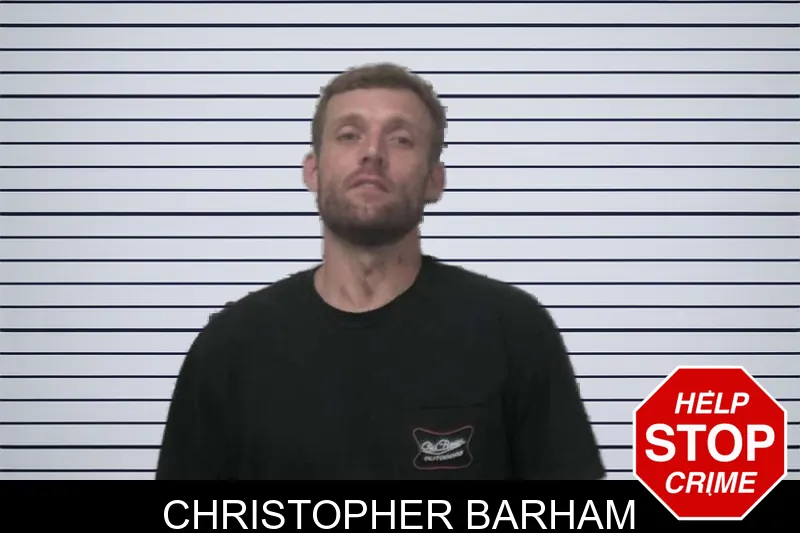 Christopher Barham mugshot